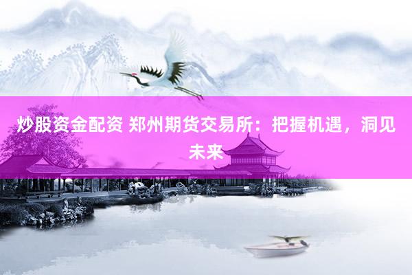 炒股资金配资 郑州期货交易所：把握机遇，洞见未来